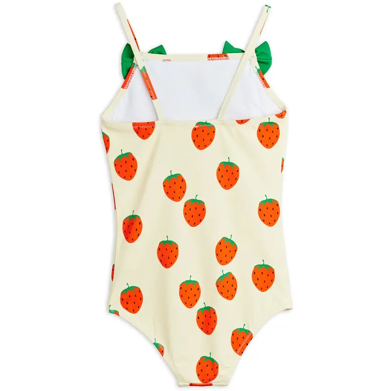 Mini Rodini Off-White Strawberries Aop Badedragt 3