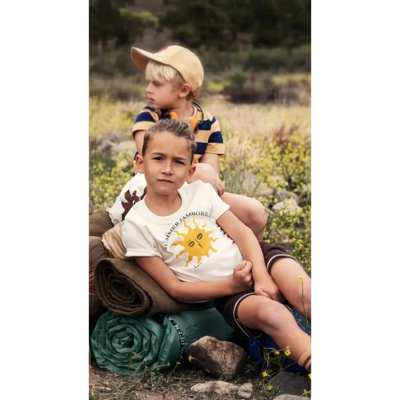 Mini Rodini Offwhite Sun Sp Ss Tee 3