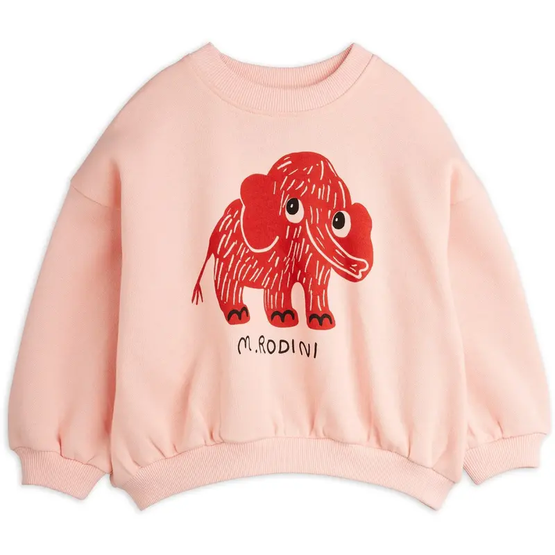 Mini Rodini Pink Mammoth Sp Sweatshirt 1