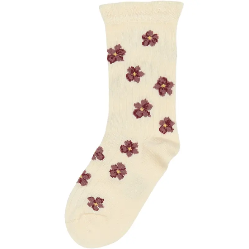Minipop® Autumn Anemone Bambus Flæse Strømper 1