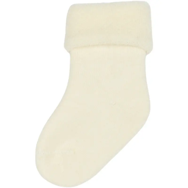 Minipop® Off White Minipop Uld Baby Strømpe 3