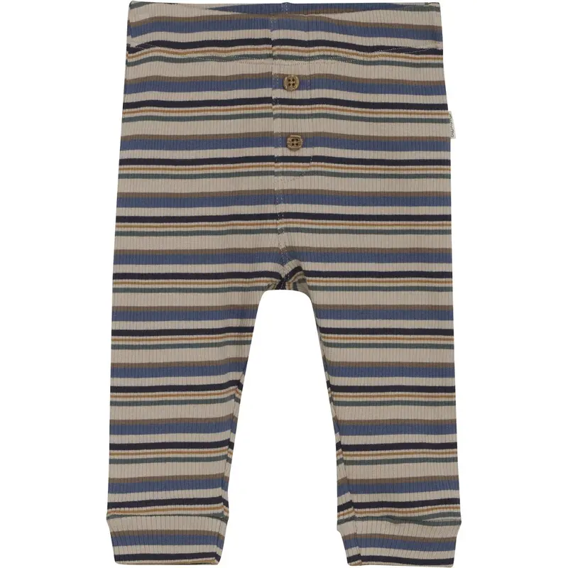 Minymo China Blue Bukser Y/D Rib 1
