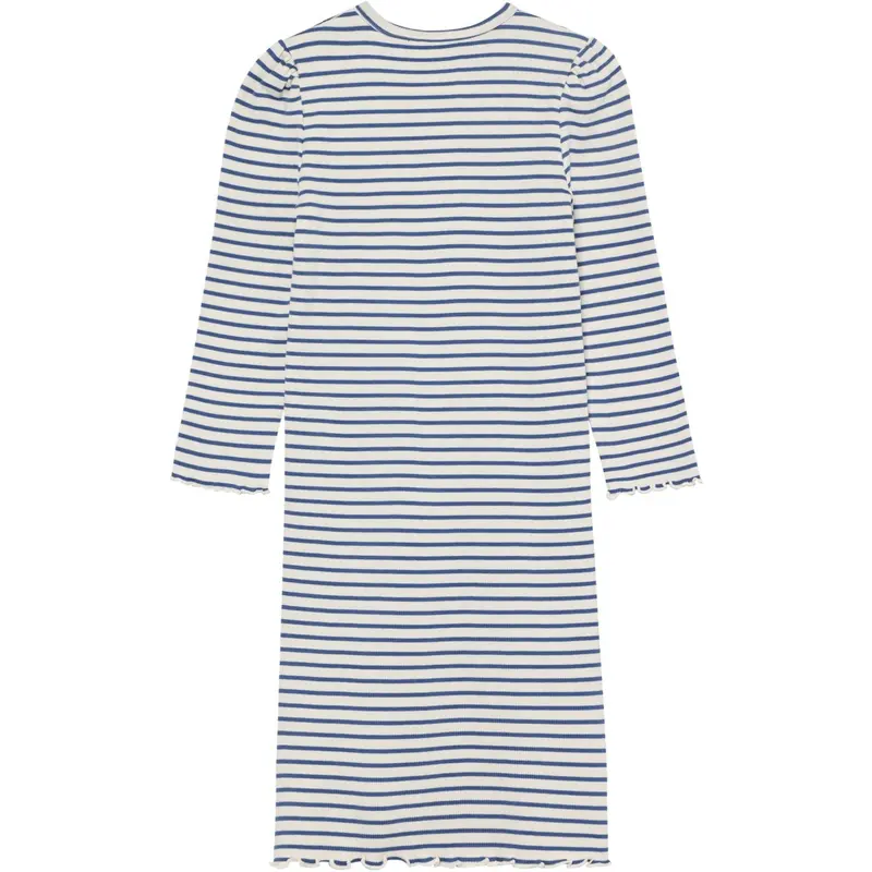 Minymo Dutch Blue Kjole Ls Rib 2