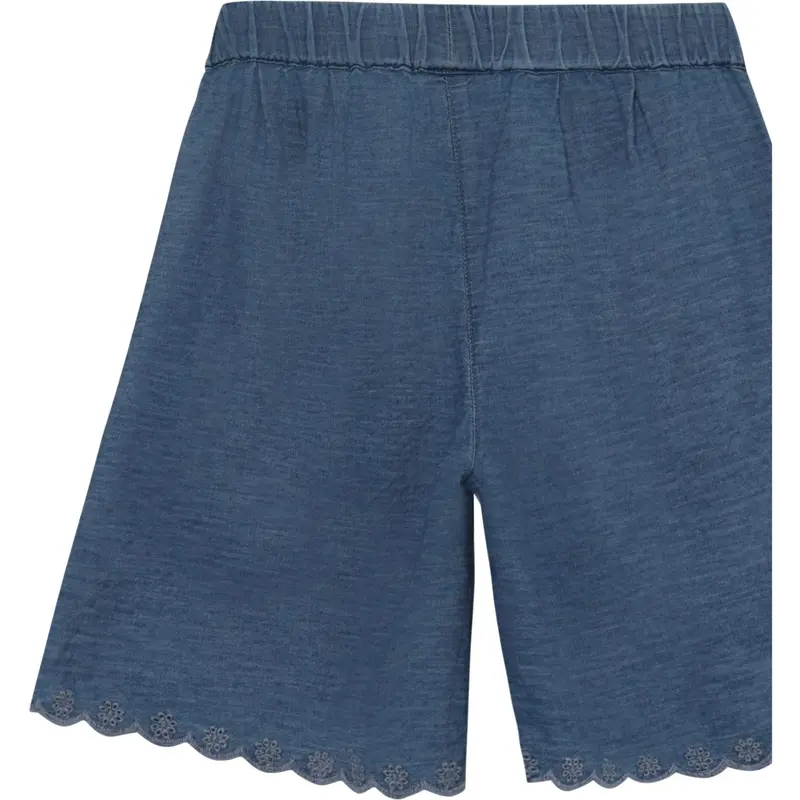 Minymo Faded Denim Bermuda Shorts Chambrey 2