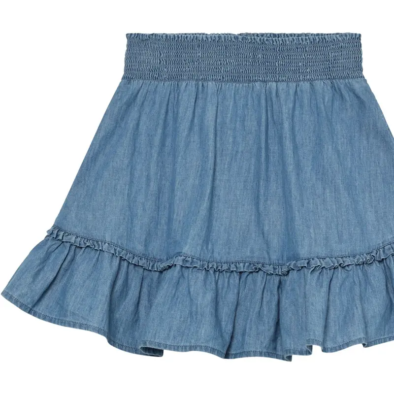 Minymo Faded Denim Nederdel Chambray 1