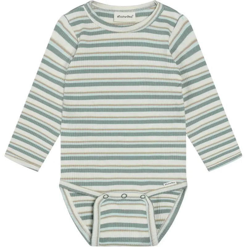 Minymo Lily Pad Body Ls Y/D Rib 1
