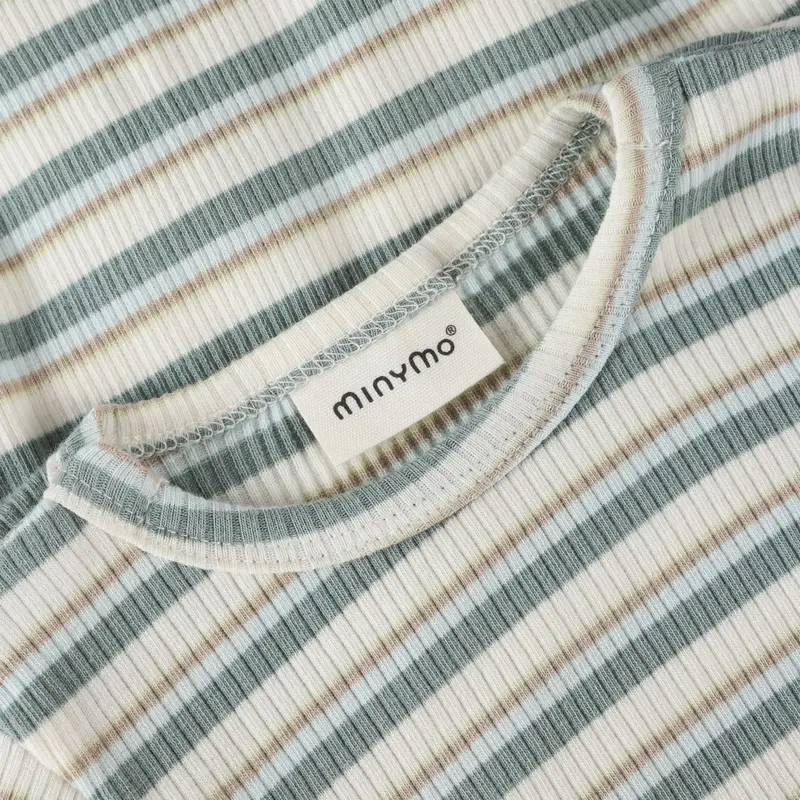 Minymo Lily Pad Body Ls Y/D Rib 2