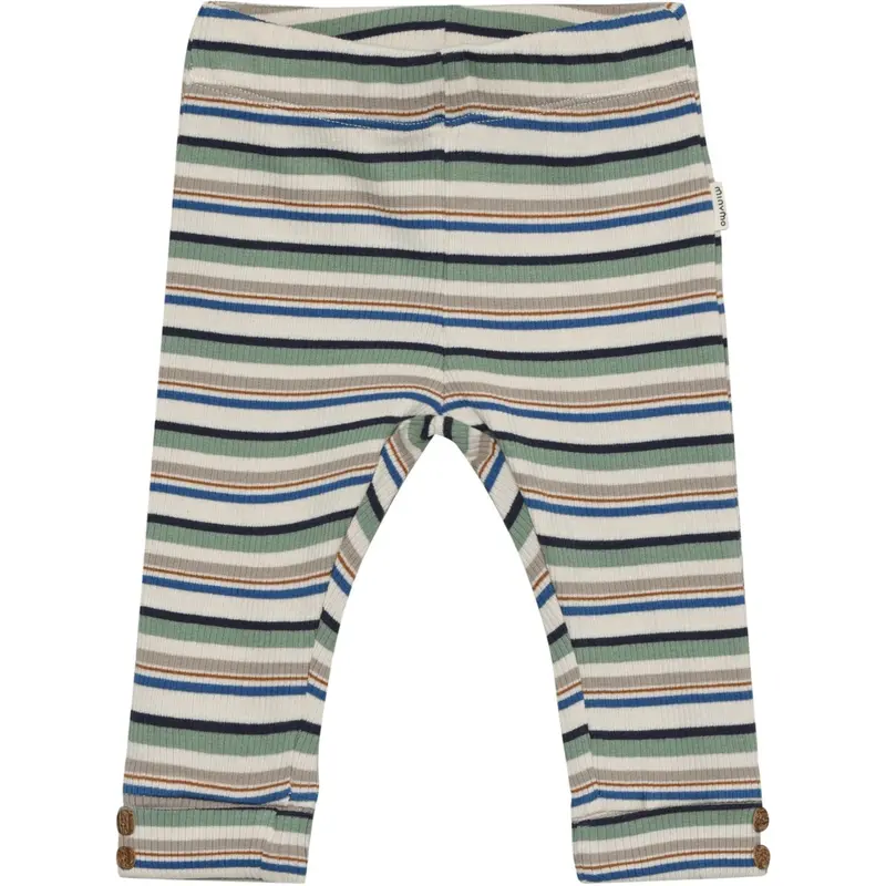 Minymo Lily Pad Bukser Y/D Rib 1