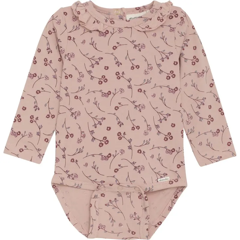 Minymo Misty Rose Body Ls Aop 1