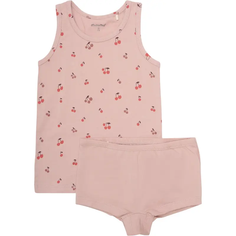 Minymo Misty Rose Undertøj Sæt Aop 1