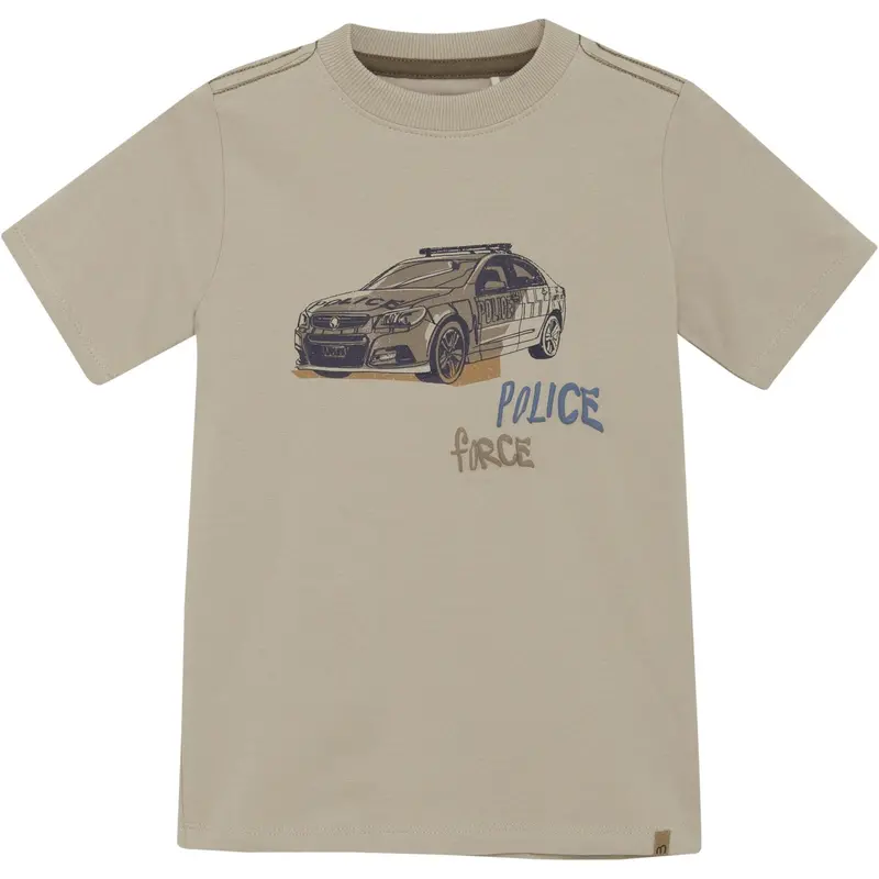 Minymo Oxford Tan T-Shirt Ss 1