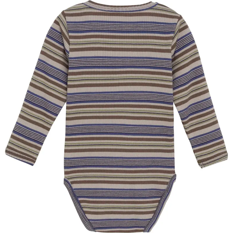 Minymo Parisian Night Body Ls Y/D Rib 3