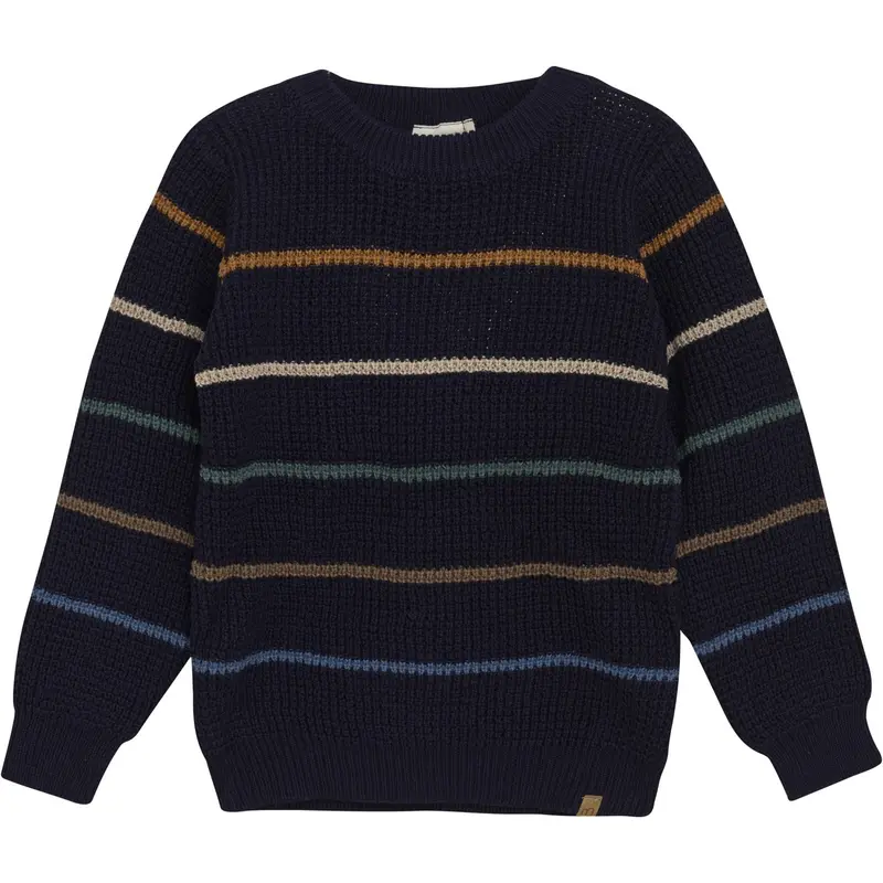 Minymo Parisian Night Pullover Strik 1