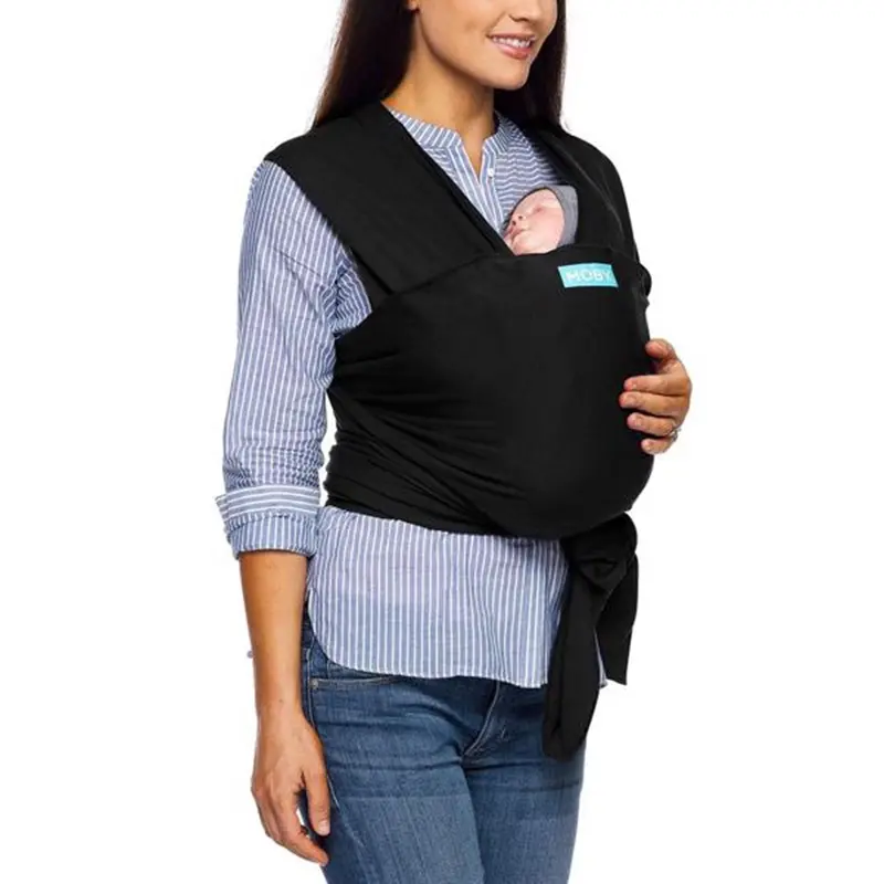 Moby Evolution Wrap - Strækvikle Black 1