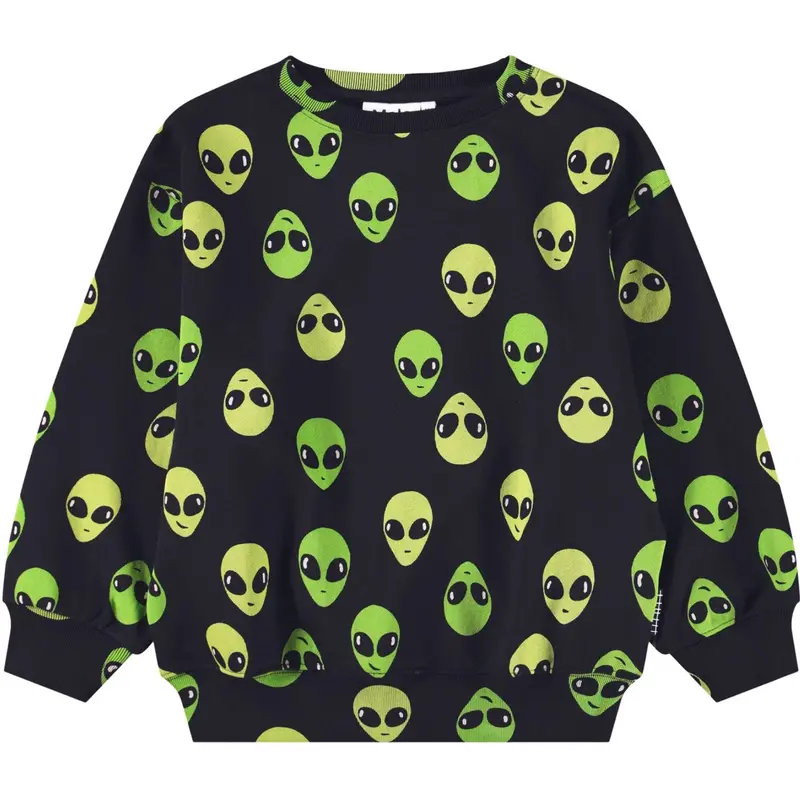 Molo Alien Faces Monti Sweatshirt 1