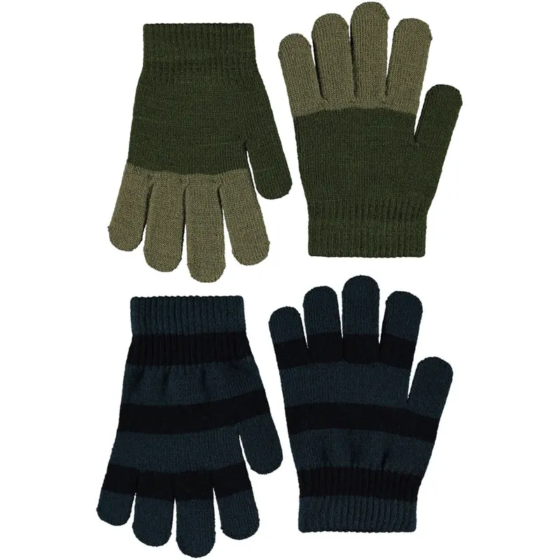 Molo Bark Green Kei Handsker 1