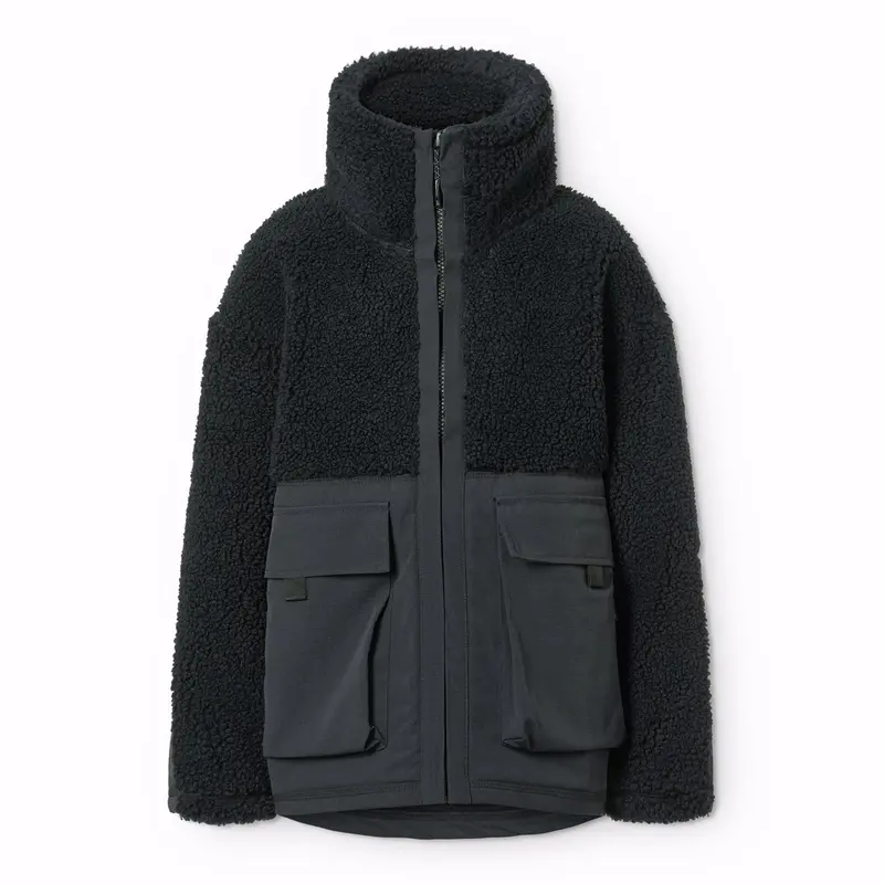Molo Black Utha Fleece Jakke 1