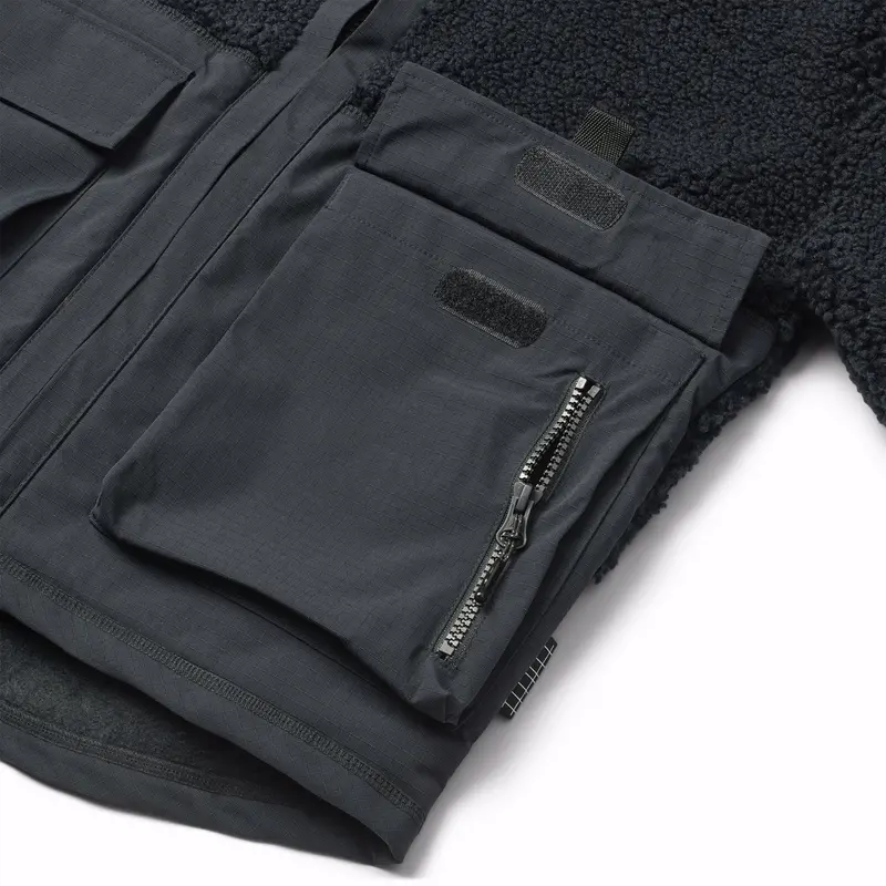 Molo Black Utha Fleece Jakke 4