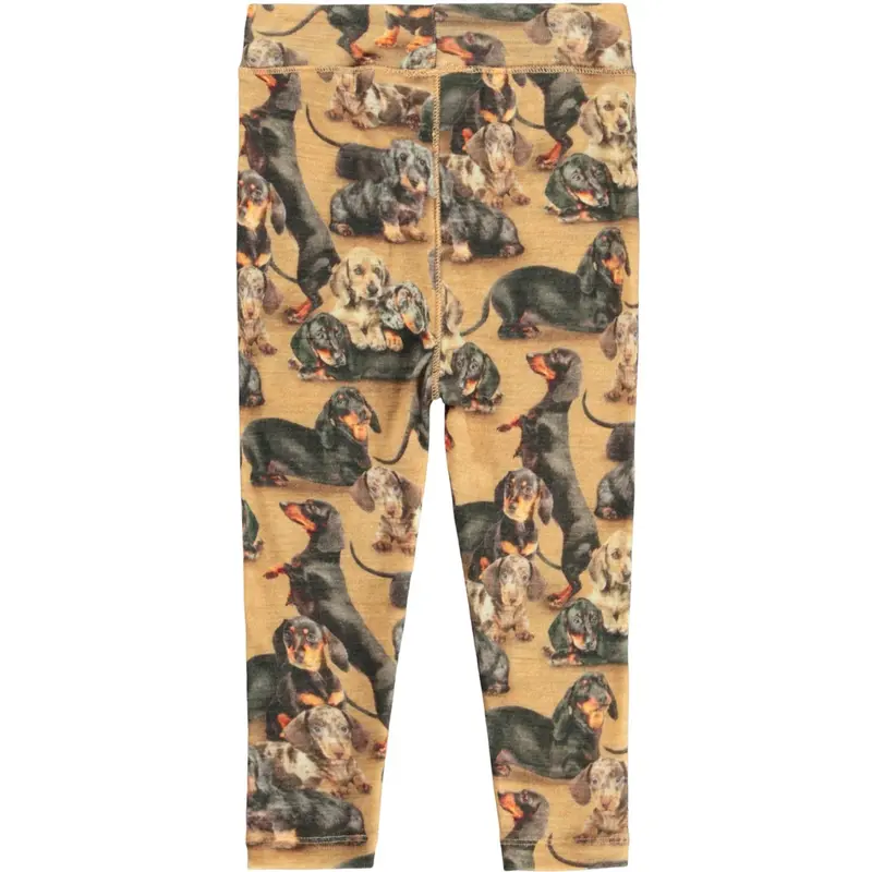 Molo Dachshunds Sting Uld Soft Leggings 1