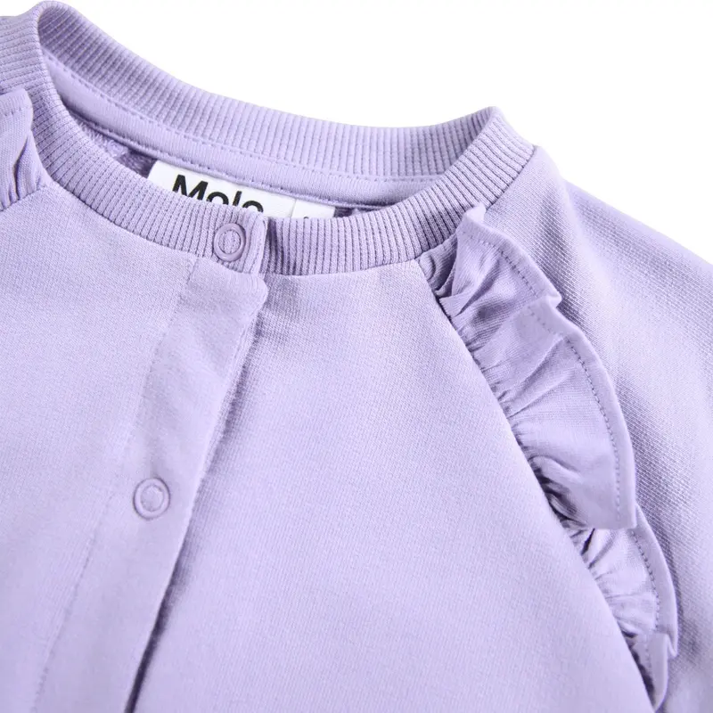 Molo Faded Purple Daphne Sweat Cardigan 2