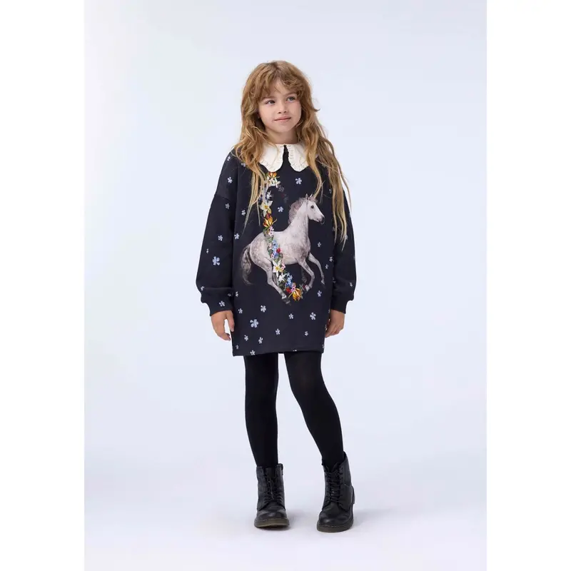 Molo Flower Jump Cyrella Kjole Ls 2