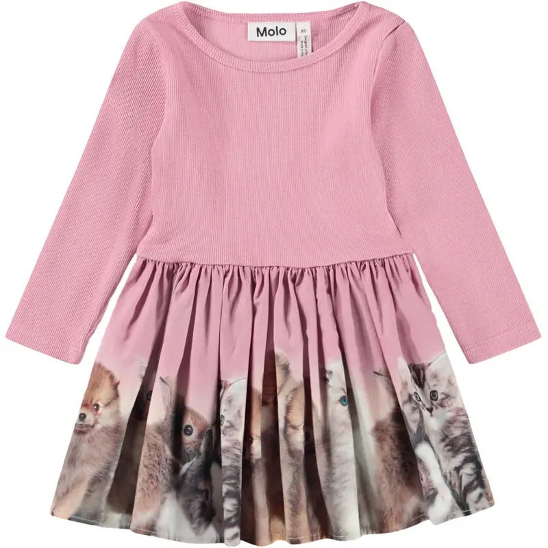 Molo Fluffiness Candi Kjole Ls 1