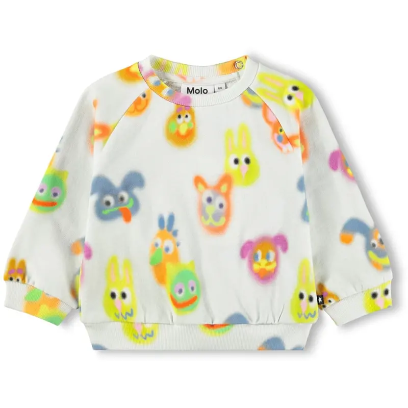 Molo Fuzzy Together Disc Sweatshirt 1