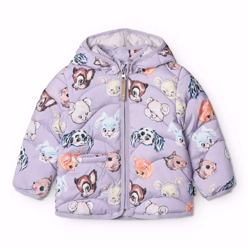 Molo Itty Bitty Purple Harmony Termojakke 1