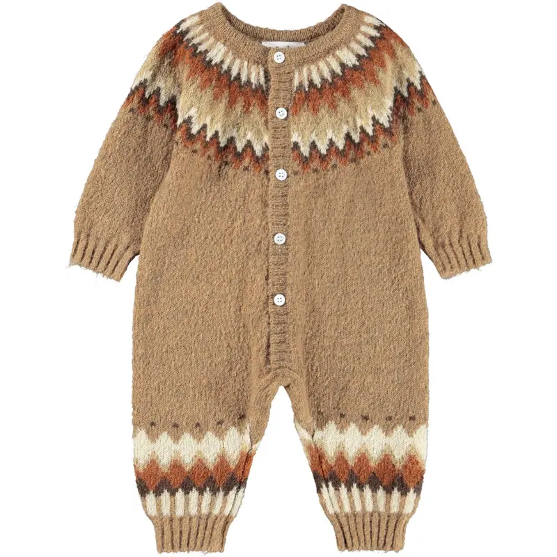 Molo Light Browns Frej Heldragt Strik 1