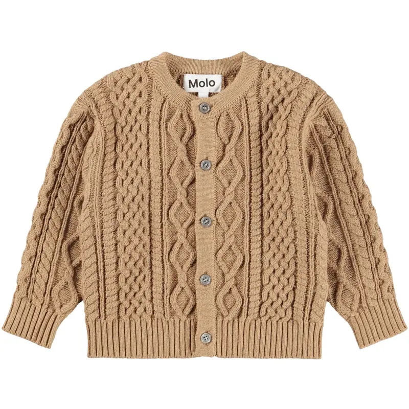 Molo Marled Fawn Breeze Cardigan 1