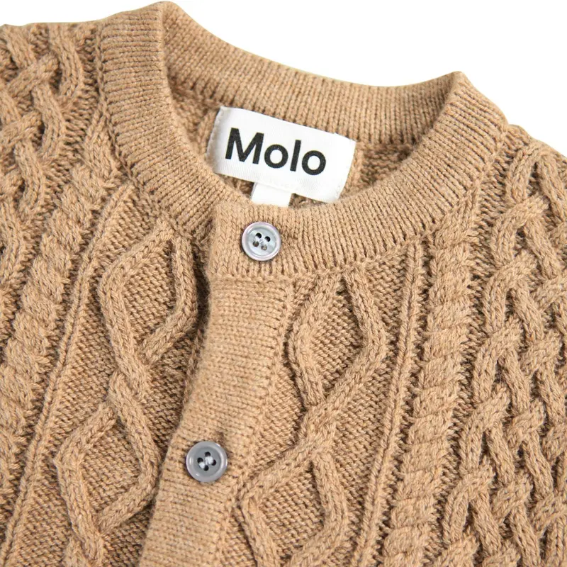 Molo Marled Fawn Breeze Cardigan 2