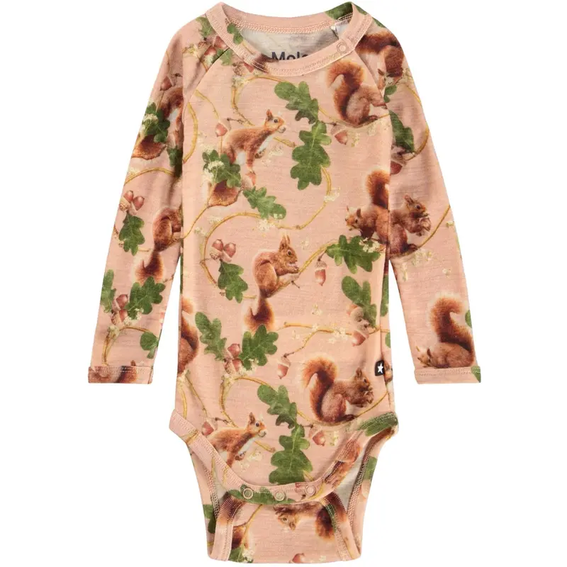 Molo Squirrel Harmony Farai Uld Bodystockings Ls 1