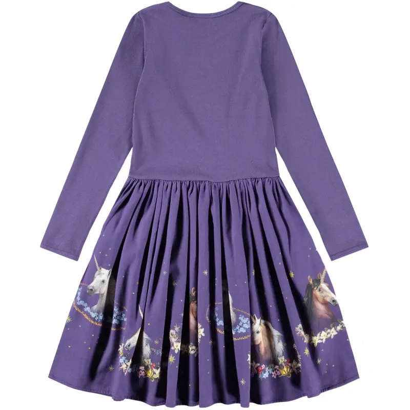 Molo Unicorn Cosmos Casie Warm Kjole Ls 3