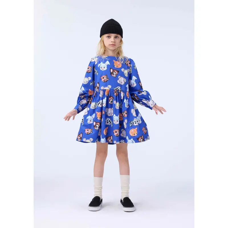 Molo Violet Blue Cleo Kjole Ls 2