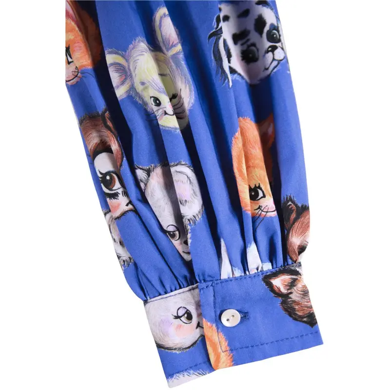 Molo Violet Blue Cleo Kjole Ls 4