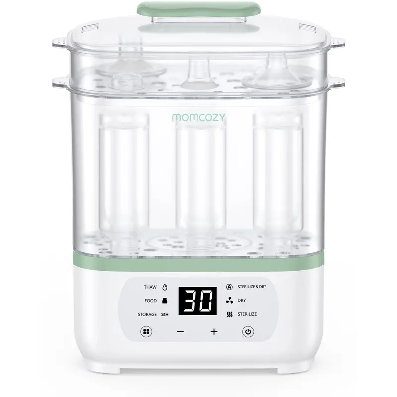 Momcozy 8-In-1 Elektrisk Damp Baby Flaske Sterilisator 1