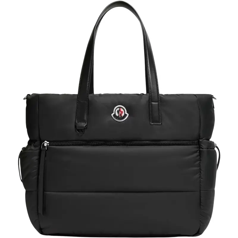 Moncler Black New Mommy Tote Bag 1