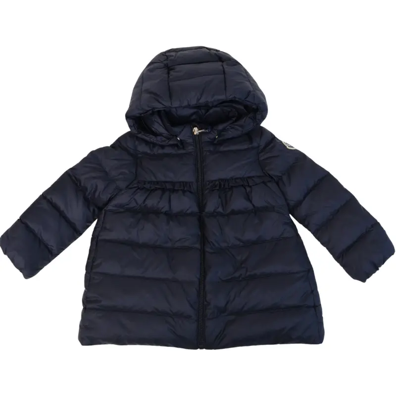 Moncler Navy Nevra Long Frakke 1