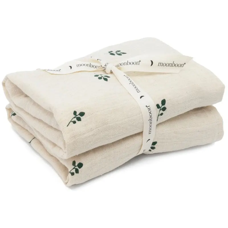 Moonboon Leaf Organic Muslins 1