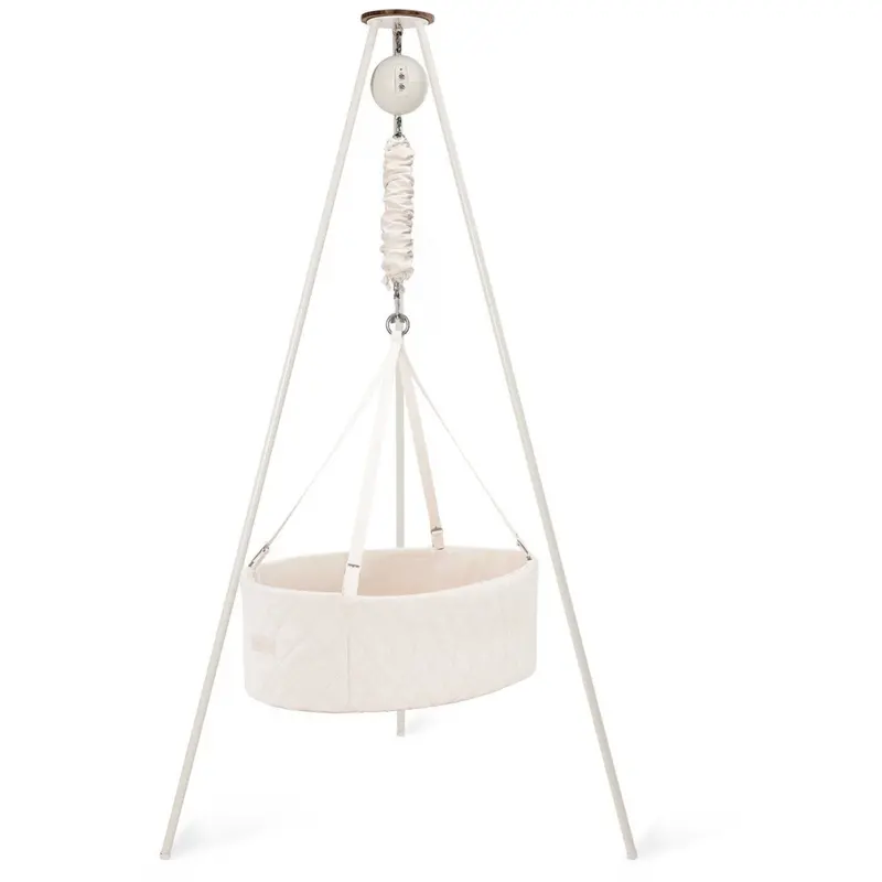 Moonboon Nature / White Classic Bundle - Oval Vugge 1
