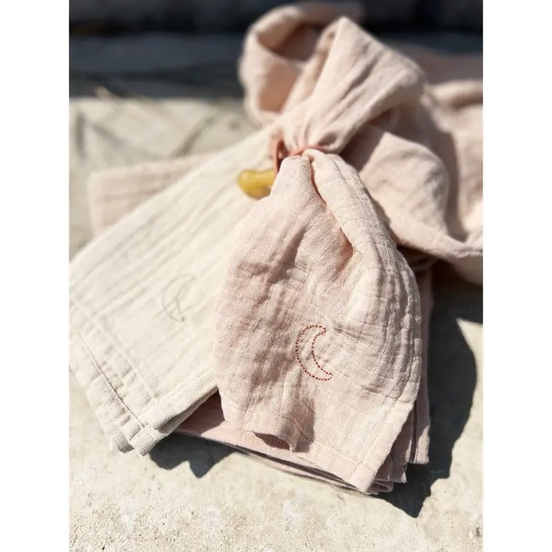 Moonboon Rose Mix Organic Muslins 1