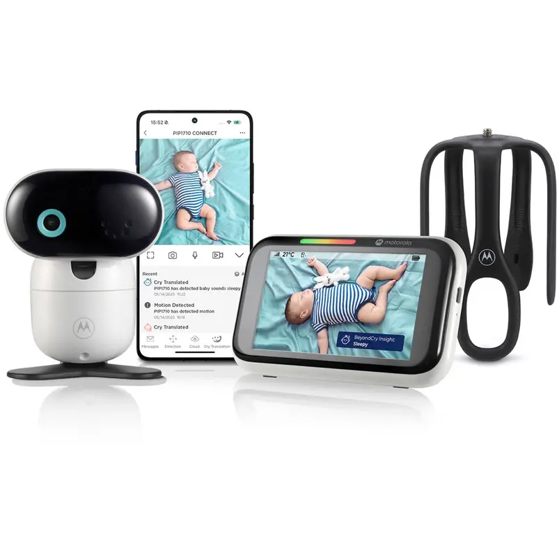 Motorola Hvid, Sort Pip1710 Babyalarm 1