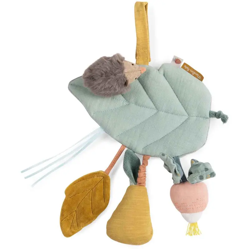 Moulin Roty Aktivitetsrangle - Blad Med Radise Og Pære -Trois Petits Lapins 1