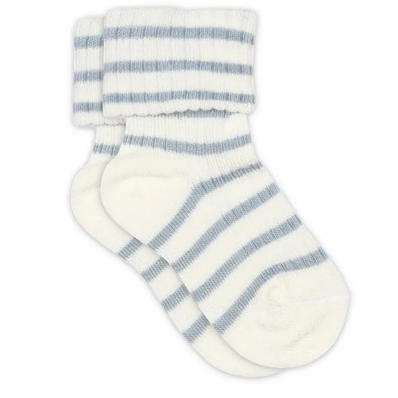 Mp Danmark Dusty Blue Kallie Baby Strømper 1