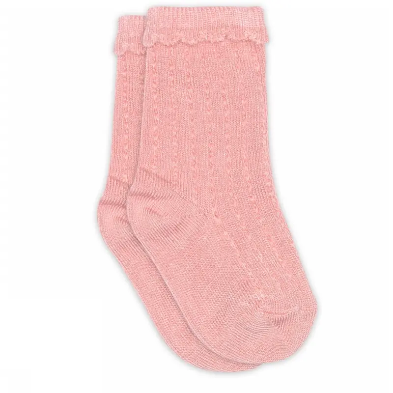 Mp Danmark Silver Pink Liva Strømper 1
