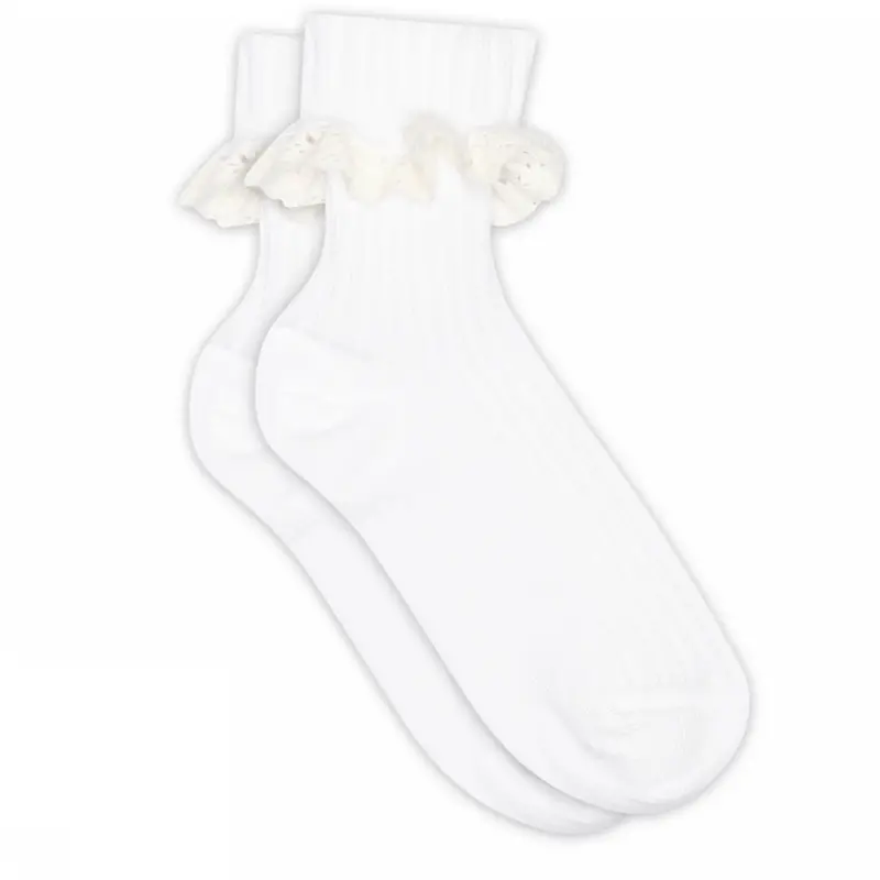 Mp Danmark White Julia Strømper - Lace 1
