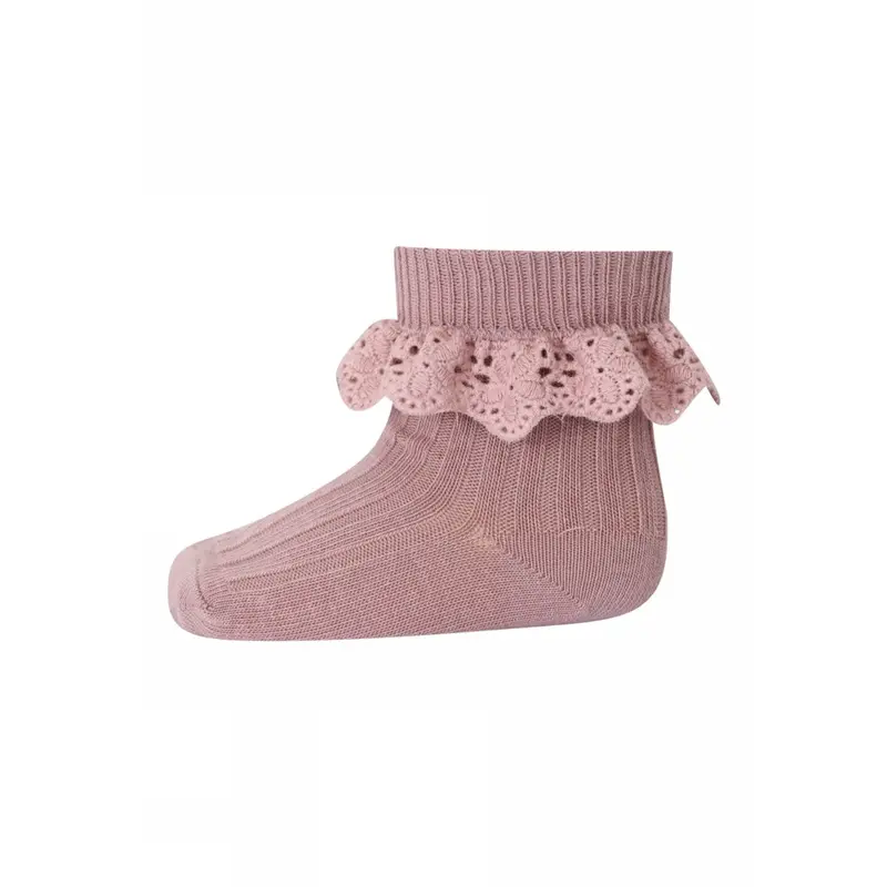 Mp Danmark Woodrose Lisa Strømper - Lace 1