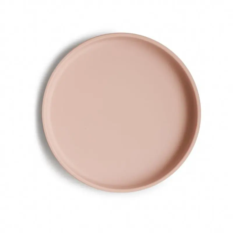 Mushie Blush Classic Silikone Tallerken 1