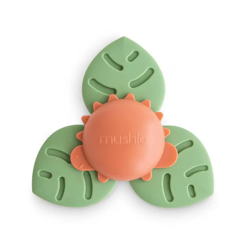Mushie Dino Suction Spinner Legetøj 1