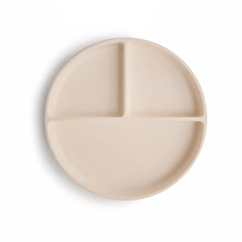 Mushie Shifting Sand Silikone Tallerken 1